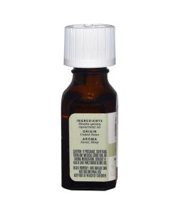 Aura Cacia Animating Spearmint Pure Essential Oil 0.5 fl oz