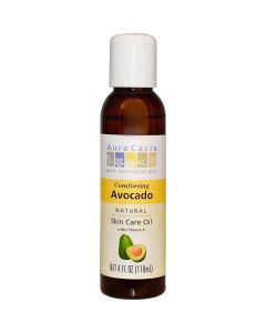 Aura Cacia Avocado Comforting Skin Care Oil Vitamin E 4 fl oz - supplemynts.com