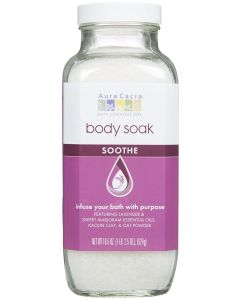 Aura Cacia Body Soak 18.5 oz No Animal Testing Paraben Petroleum Free