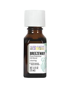 Aura Cacia Breezeway Clearing Pure Essential Oil Blend 0.5 fl oz