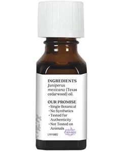 Aura Cacia Centering Texas Cedarwood Pure Essential Oil 5 fl oz