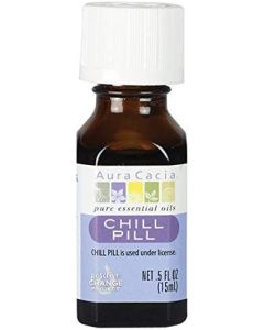 Aura Cacia Chill Pill Pure Essential Oil 0.5 fl oz Paraben Free