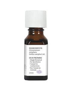 Aura Cacia Clarifying White Camphor Pure Essential Oil 0.5 fl oz - supplemynts.com