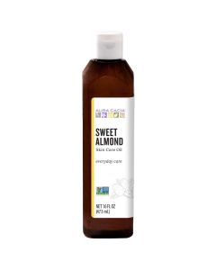 Aura Cacia Everyday Care Sweet Almond Skin Care Oil 16 fl oz - supplemynts.com