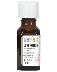 Aura Cacia Invigorating Love Potion Pure Essential Oil Blend 0.5 oz