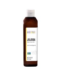 Aura Cacia Noncomedogenic Jojoba Skin Care Oil 16 fl oz - supplemynts.com