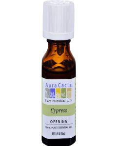 Aura Cacia Opening Cypress Pure Essential Oil 0.5 fl oz