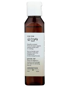 Aura Cacia Organic Sesame Skin Care Oil 4 fl oz Soothing Moisture - supplemynts.com