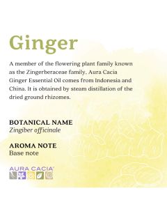 Aura Cacia Pure Essential Oil Anchoring Ginger 0.5 fl oz - supplemynts.com