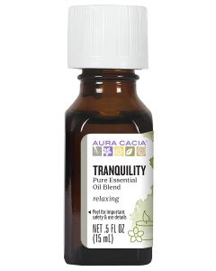 Aura Cacia Pure Essential Oil Blend Tranquility 0.5 oz Cruelty Free
