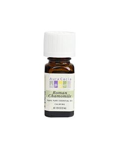 Aura Cacia Pure Essential Oil Calming Roman Chamomile 0.125 fl oz