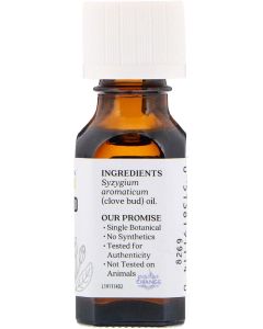 Aura Cacia Pure Essential Oil Comforting Clove Bud 0.5 fl oz