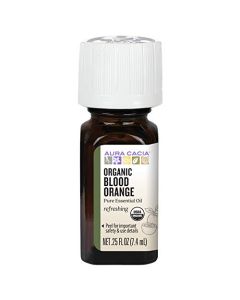 Aura Cacia Pure Essential Oil Organic Blood Orange 0.25 fl oz