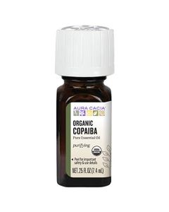 Aura Cacia Purifying Copaiba Pure Essential Oil 0.25 fl oz
