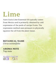 Aura Cacia Refreshing Lime Pure Essential Oil 0.5 fl oz