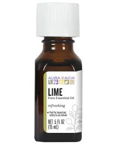 Aura Cacia Refreshing Lime Pure Essential Oil 0.5 fl oz