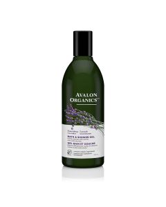 Avalon Organics Bath Shower Gel Nourishing Lavender 12 Oz Plant Based