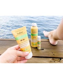 Babo Botanicals Sheer Zinc Mineral Sunscreen Lotion SPF30 3 Oz Vegan - supplemynts.com