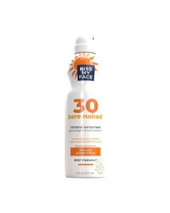 Bare Naked Mineral Sunscreen Spray SPF 30 Kiss My Face 6 Oz Vegan - supplemynts.com