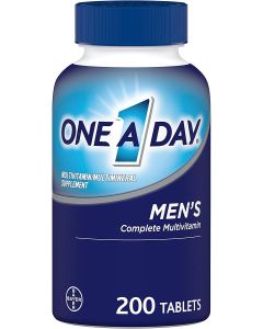 Bayer One A Day Men’s Complete Multivitamin Supplement 200 Tablets - supplemynts.com