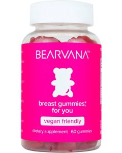 Bearvana Breast 9 Ingredients 60 Vegan Gummies - supplemynts.com