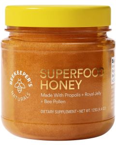 Beekeepers Naturals Superfood Honey Propolis Royal Jelly Pollen - supplemynts.com