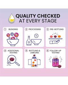 BeLive Probiotic Sugar Free 60 Flavored Immune Support Gummies