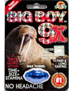 Big Boy 9x Triple Maximum Enhancement Pill For Men - supplemynts.com