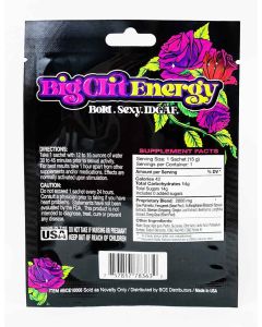 Big Clit Energy Female Enhancement Honey Sachet
