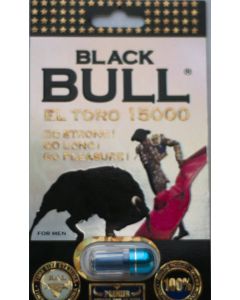 Black Bull El Toro 15000 Premier Male Enhancer Blue Pill - supplemynts.com