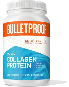 Bulletproof Keto Friendly Collagen Protein Powder Vanilla 42.3 Oz - supplemynts.com