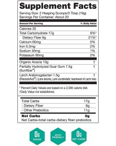 Bulletproof Keto Friendly Innerfuel Prebiotic 13.4 Oz Unflavored - supplemynts.com