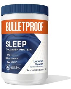 Bulletproof Sleep Collagen Protein Powder 10.4 Oz Lucuma Vanilla - supplemynts.com