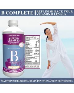 Buried Treasure B Complete High Potency Liquid Supplement 16 Oz