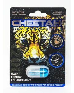 Cheetah Blue 7 Day Male Sexual Performance Enhancer Pill - supplemynts.com