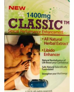 Classic 1400mg Sex Pill 2/3 Days Sexual Performance Enhancer - supplemynts.com