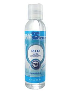 Clean Stream Relax Desensitizing Anal Personal Lubricant 4 Fl. Oz - supplemynts.com