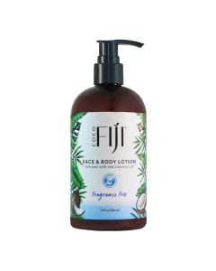 Coco Fiji Fragrance Free Coconut Oil Infused Face Body Lotion 12 Oz