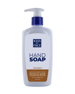 Coconut Moisture Rich Hand Soap 9 Oz Botanical Blend Kiss My Face