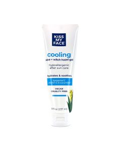 Cooling Aloe Witch Hazel Gel Hypoallergenic 8 Oz Vegan Kiss My Face