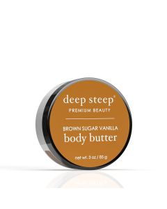 Deep Steep Brown Sugar Vanilla Body Butter Gluten Free Vegan