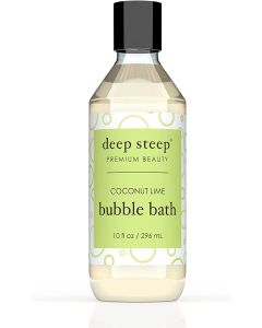 Deep Steep Coconut Lime Bubble Bath Vegan Alcohol Free