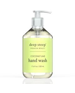 Deep Steep Coconut Lime Liquid Hand Wash Vegan Alcohol Free