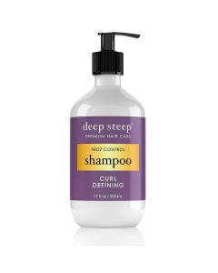 Deep Steep Curl Defining Shampoo 17 Oz Frizz Control Vegan