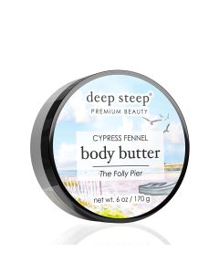 Deep Steep Cypress Fennel Body Butter The Folly Pier 6 Oz