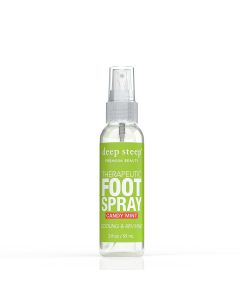 Deep Steep Premium Beauty Candy Mint Therapeutic Foot Spray 2 Oz