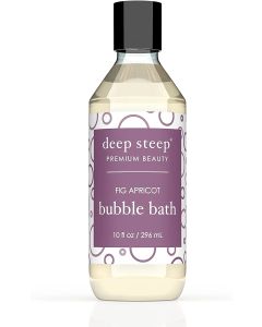 Deep Steep Premium Beauty Fig Apricot Bubble Bath Vegan Cruelty Free