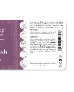 Deep Steep Premium Beauty Fig Apricot Hand Wash Vegan