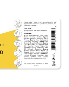 Deep Steep Premium Beauty Grapefruit Bergamot Body Lotion 10 Oz