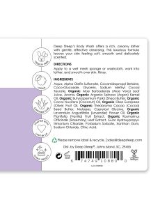 Deep Steep Premium Beauty Lavender Vanilla Vegan Body Wash